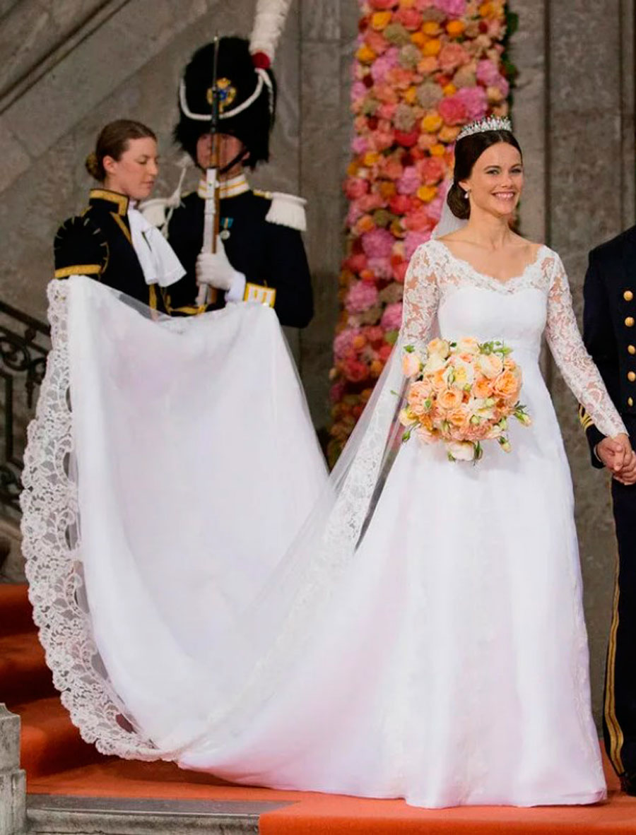 королевские свадебные платья