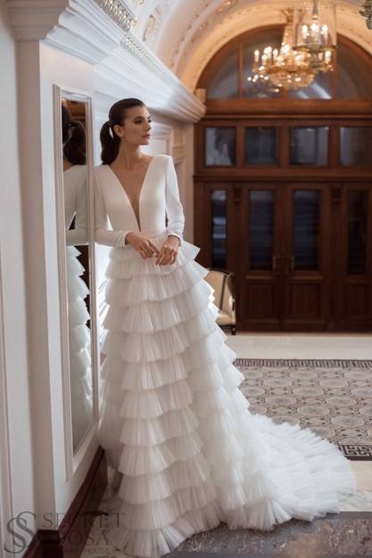 Свадебное платье «Альбертина» от салона GABBIANO в Москве