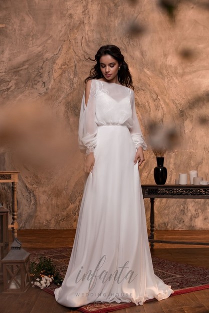 Gabbiano. Свадебное платье Пегги. Коллекция Infanta 