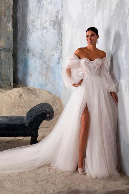 Gabbiano. Свадебное платье Клоди. Коллекция Glow 