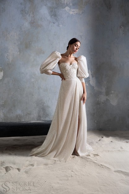 Gabbiano. Свадебное платье Мадина. Коллекция Glow 