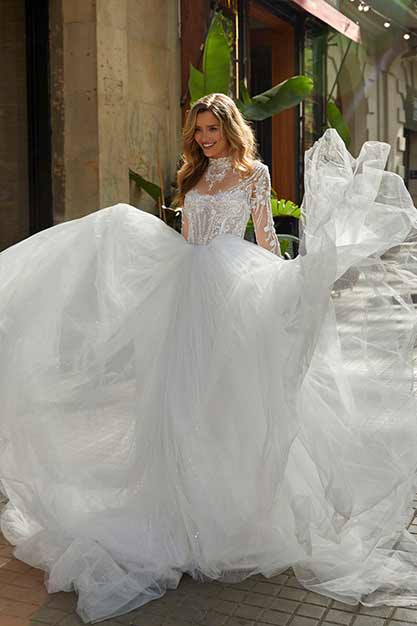 Gabbiano. Свадебное платье Бади. Коллекция Wild Rose 