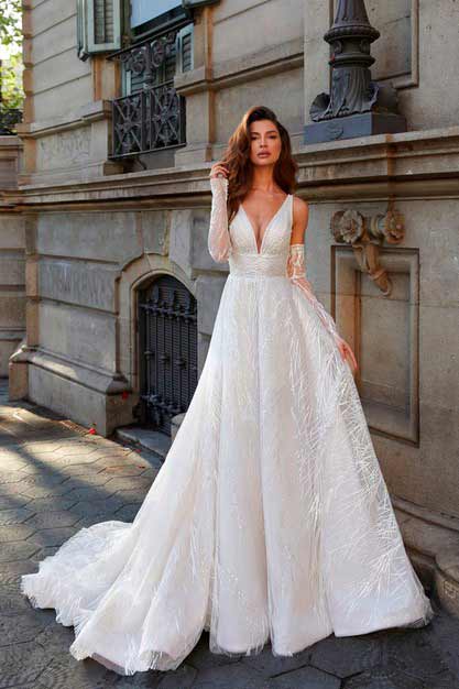 Gabbiano. Свадебное платье Байра. Коллекция Wild Rose 