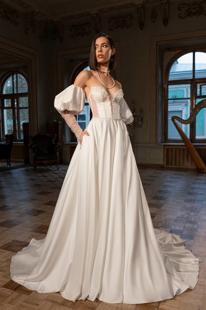Gabbiano. Свадебное платье Алико. Коллекция Lotus 