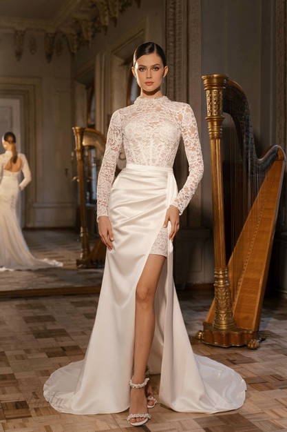 Gabbiano. Свадебное платье Тильда #2. Коллекция Lotus 