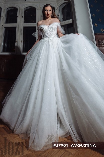 Свадебное платье «Августина» от салона GABBIANO в Москве