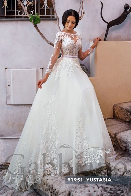 Gabbiano. Свадебное платье Юстасия. Коллекция Mon Plaisir 